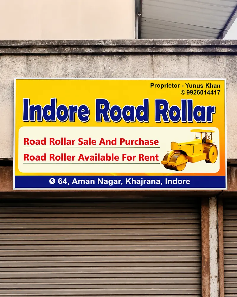 Premium Road Roller Rental Service in Indore